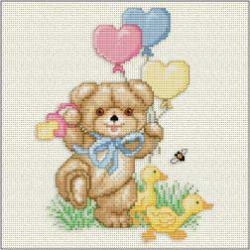 Counted Cross Stitch Charts - Beary Welcome